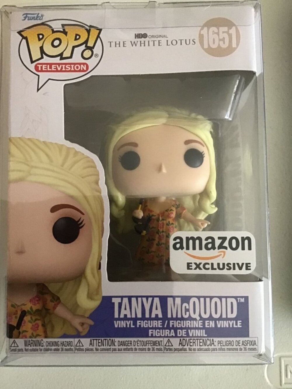 Funko Pop White Lotus Tanya McQuoid #1651 Amazon Exclusive Jennifer Coolidge